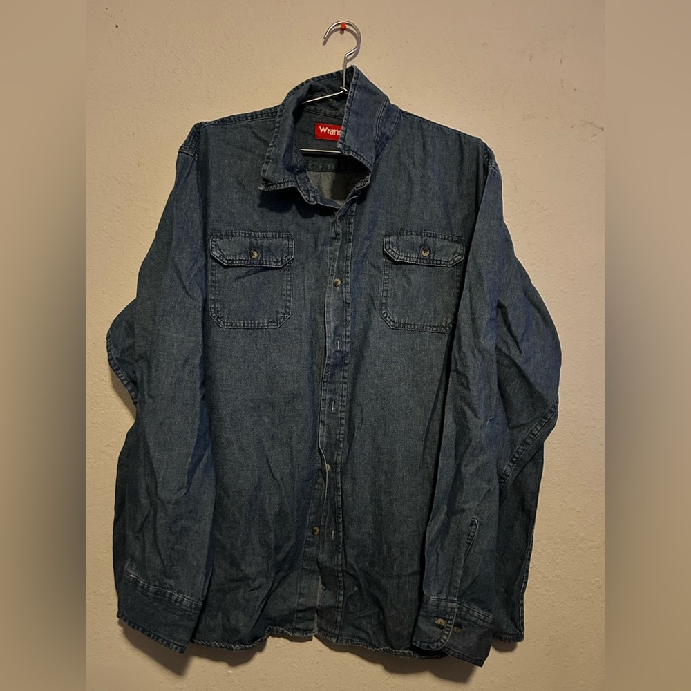Wrangler Men's Blue Denim Jacket